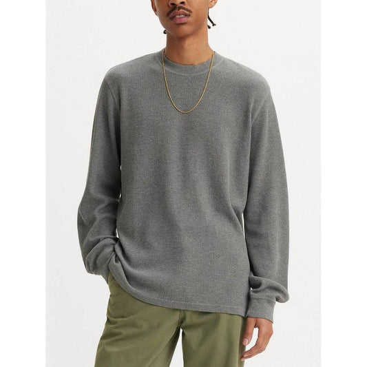 LS STANDARD THERMAL MID TONE GREY-MENS SWEATERS & KNITS-LEVIS-JB Evans Fashions & Footwear