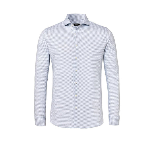 LUXURY HAI COLLAR MINI FLORAL-MENS DRESS SHIRTS-DESOTO LUXURY-JB Evans Fashions & Footwear