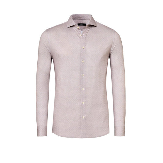 LUXURY HAI COLLAR MINI PATTERN & DOT-MENS DRESS SHIRTS-DESOTO LUXURY-JB Evans Fashions & Footwear