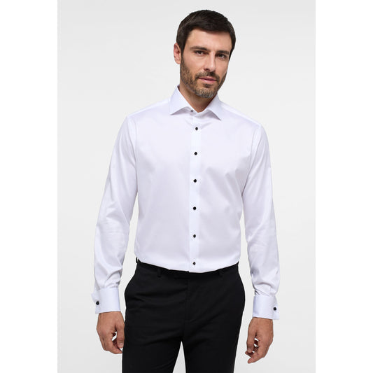 LUXURY MODERN FIT CUTAWAY WITH STUDS-MENS DRESS SHIRTS-1863 BY ETERNA-JB Evans Fashions & Footwear