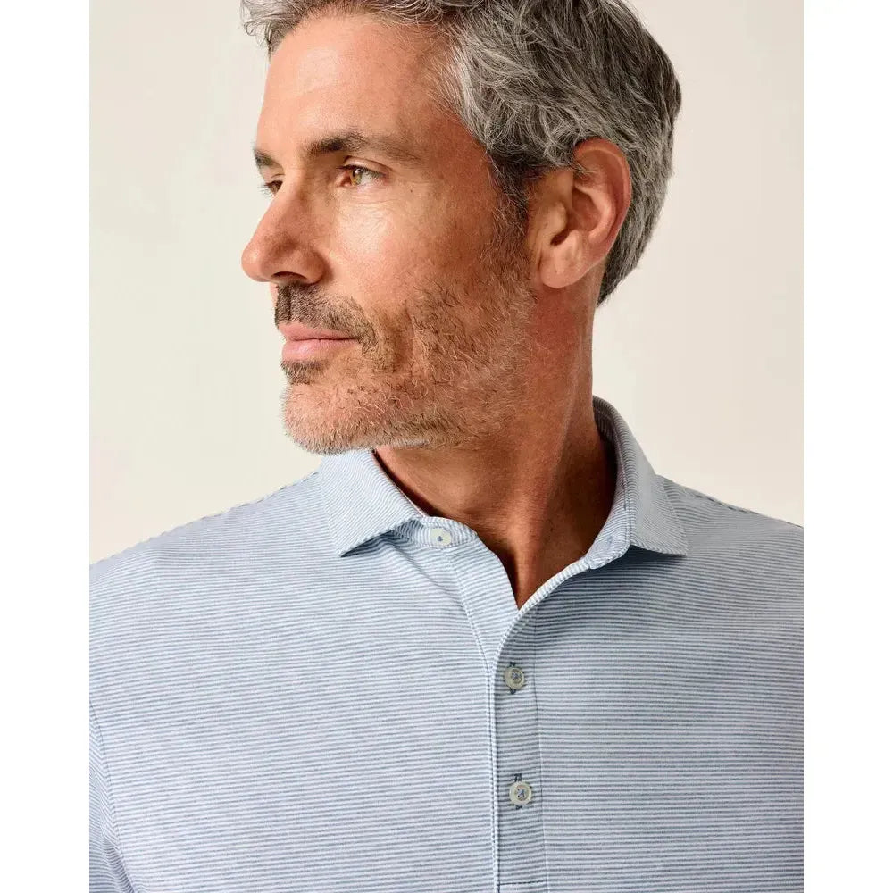 LYNDONN POLO IN TIDE-MENS T-SHIRTS & POLO'S-JOHNNIE-O-JB Evans Fashions & Footwear