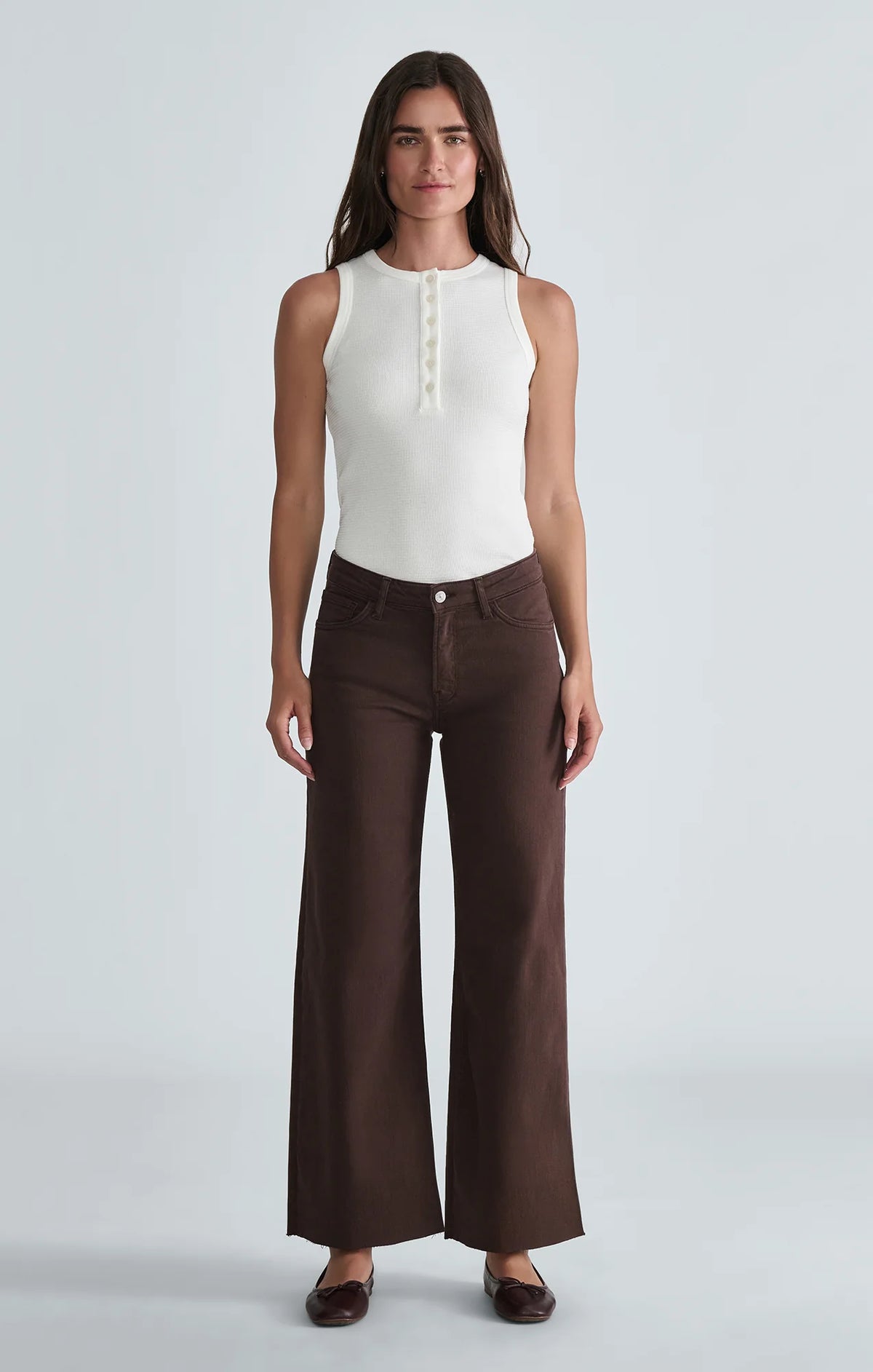 PALOMA MID RISE DEEP BROWN FLEX BLUE