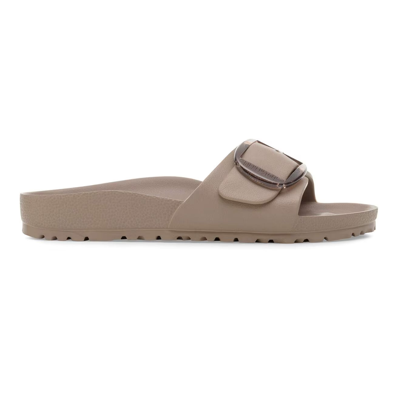 MADRID BIG BUCKLE EVA GRAY TAUPE N-LADIES SANDALS-BIRKENSTOCK-JB Evans Fashions & Footwear