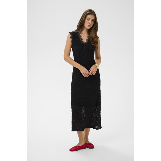 MAKKI DRESS-LADIES DRESSES & JUMPERS-CREAM-JB Evans Fashions & Footwear