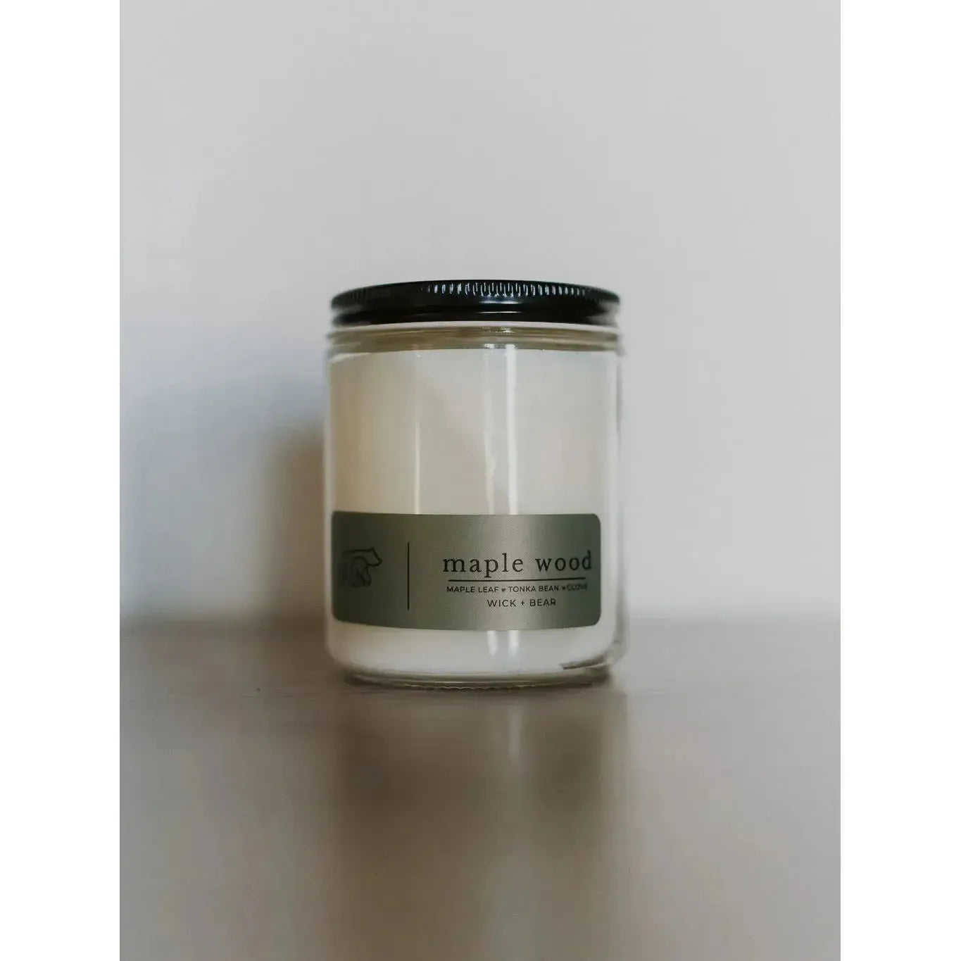 MAPLE WOOD 9 OZ CANDLE-HOME-WICK + BEAR-JB Evans Fashions & Footwear