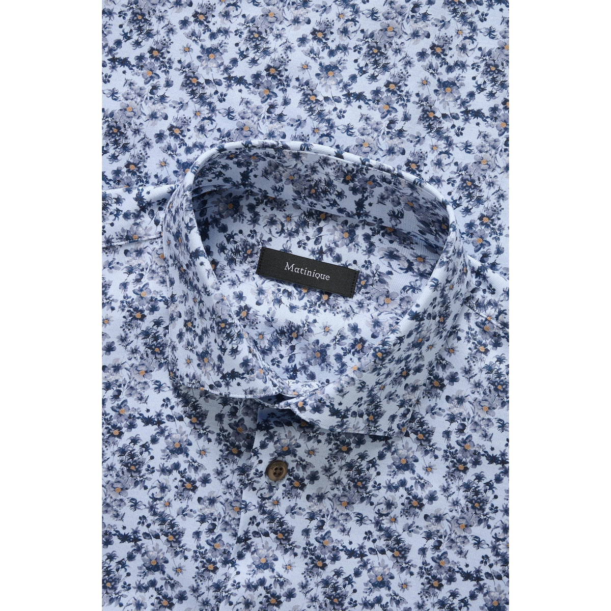MARC FLORAL STRETCH-MENS SHIRTS-MATINIQUE-JB Evans Fashions & Footwear