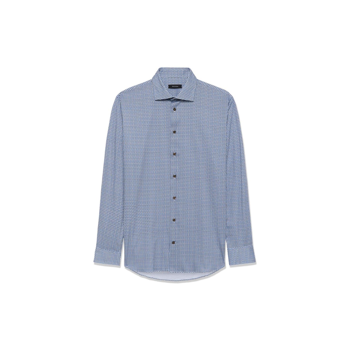 MARC GEOMETRIC PRINT SHIRT-MENS SHIRTS-MATINIQUE-JB Evans Fashions & Footwear