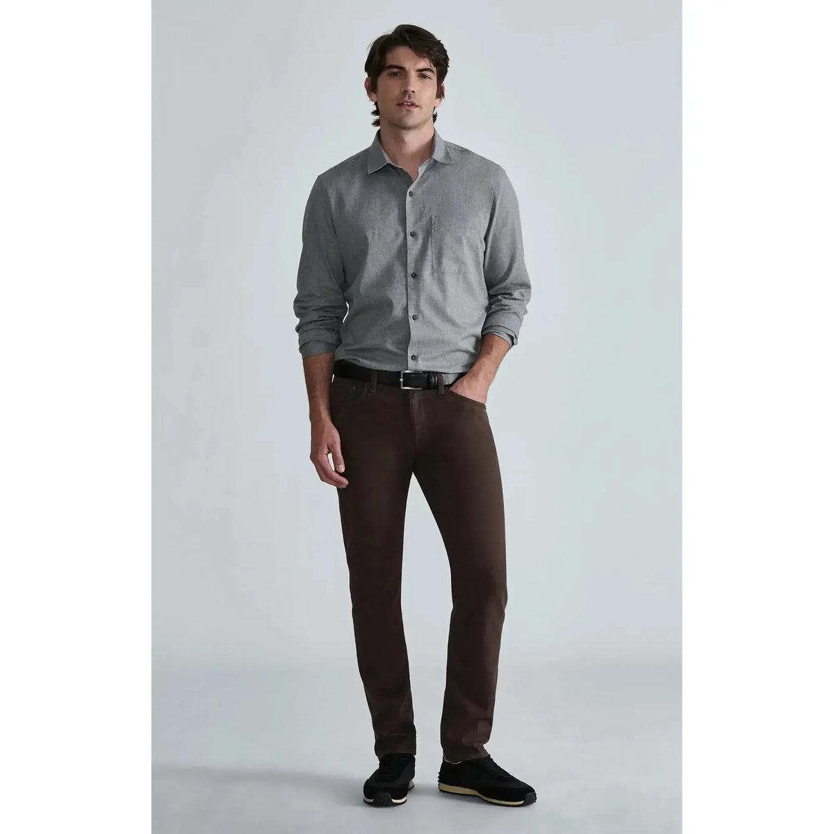 MARCUS BROWN DENIM-MENS PANTS-MAVI-JB Evans Fashions & Footwear