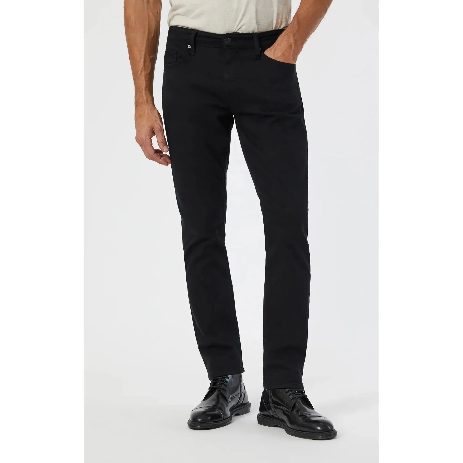 MARCUS DOUBLE BLACK SUPERMOVE-MENS DENIM-MAVI-JB Evans Fashions & Footwear