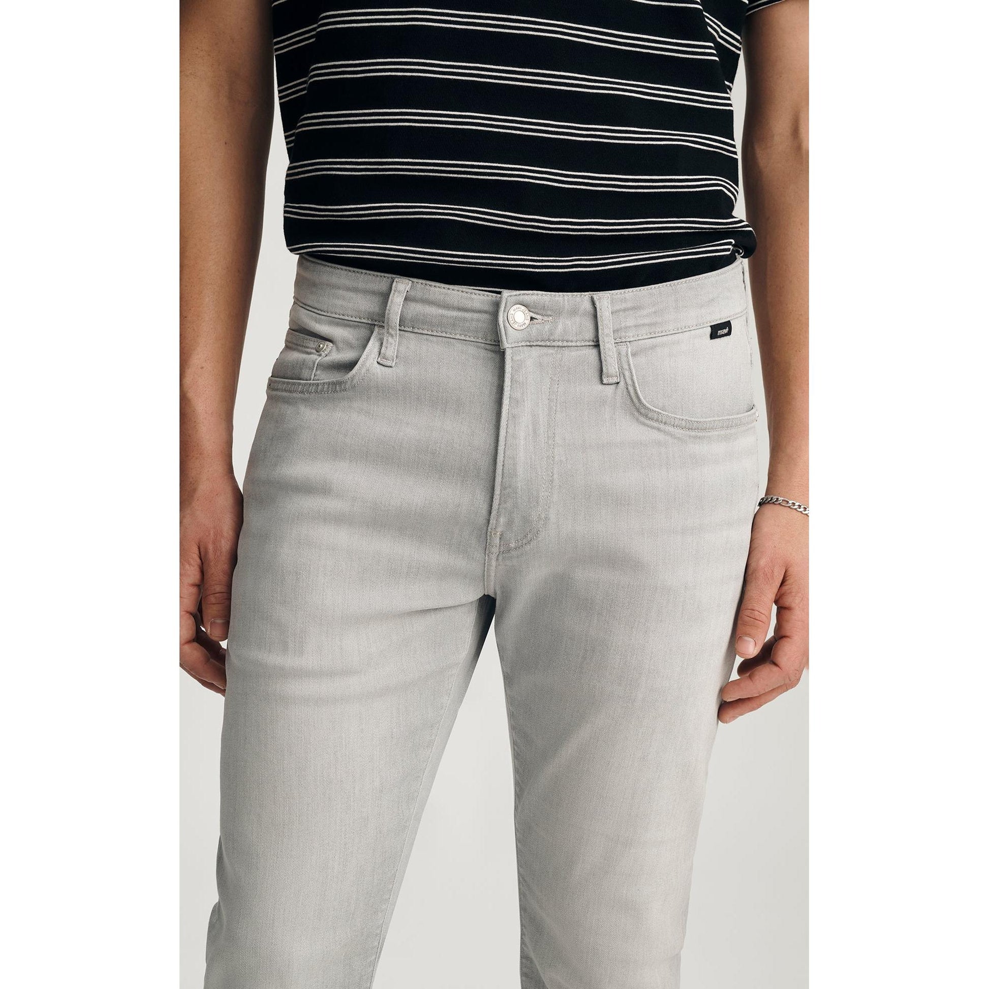 MARCUS ICE GREY FEATHER BLUE-MENS DENIM-MAVI-JB Evans Fashions & Footwear