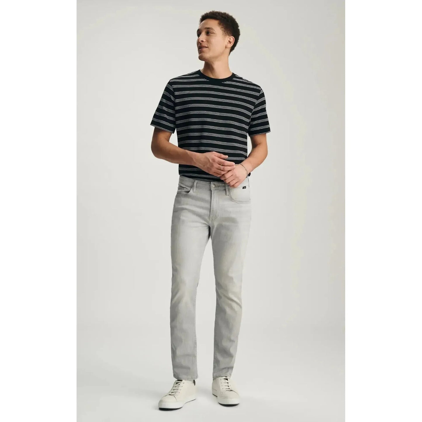 MARCUS ICE GREY FEATHER BLUE-MENS DENIM-MAVI-JB Evans Fashions & Footwear