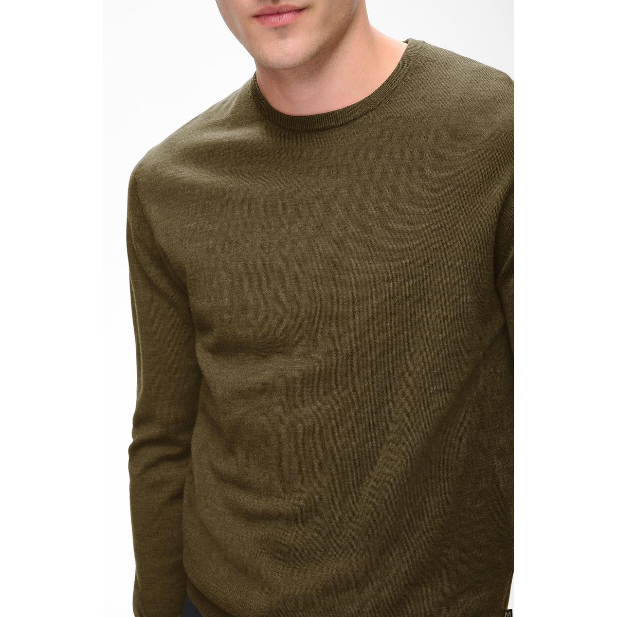 MARGRATE MERINO CREW NECK SWEATER-MENS SWEATERS & KNITS-MATINIQUE-JB Evans Fashions & Footwear