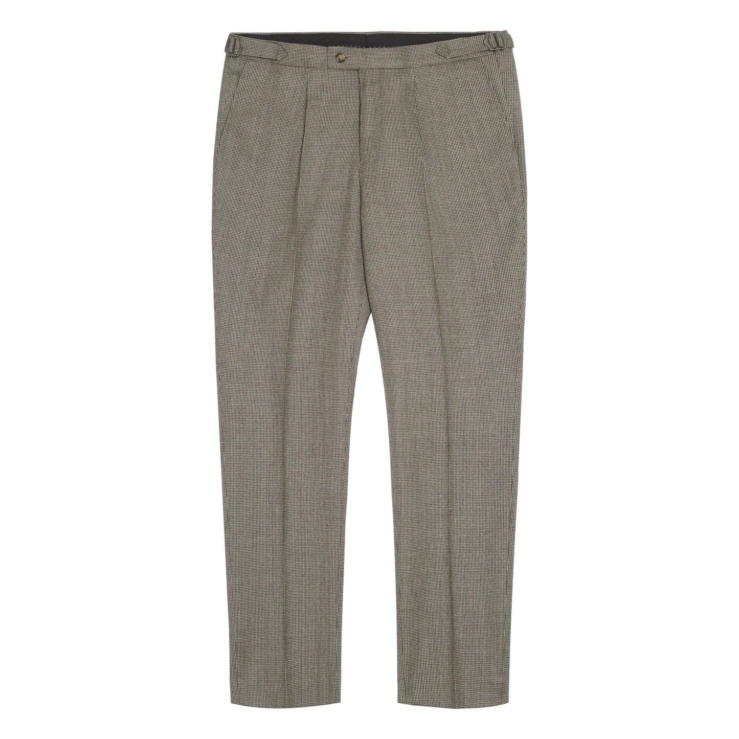 MARK SINGLE PLEAT WITH SIDE CINCH TROUSER-MENS DRESS PANTS-SAND-JB Evans Fashions & Footwear