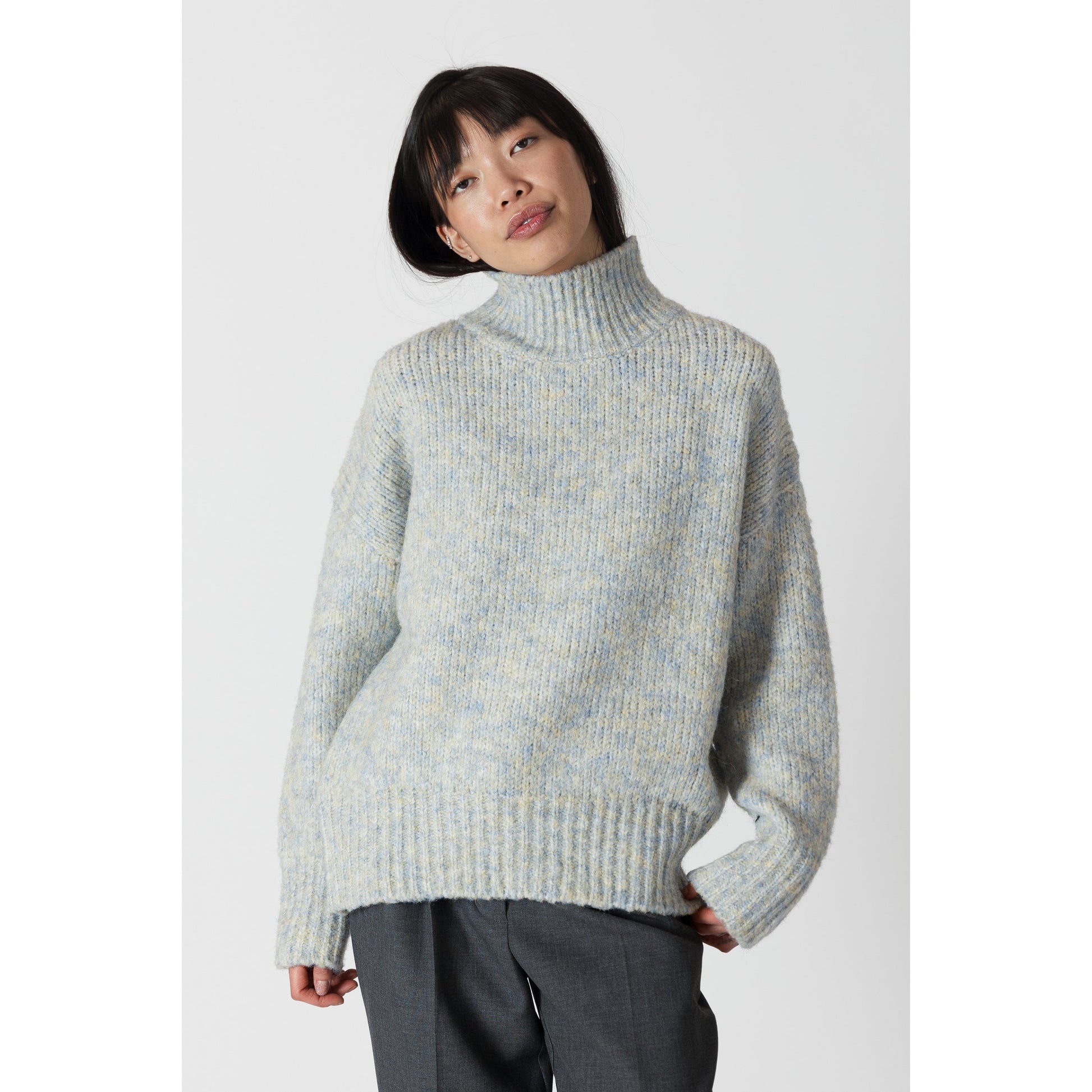 MARLED MOCKNECK-LADIES SWEATERS & KNITS-LYLA & LUXE-JB Evans Fashions & Footwear