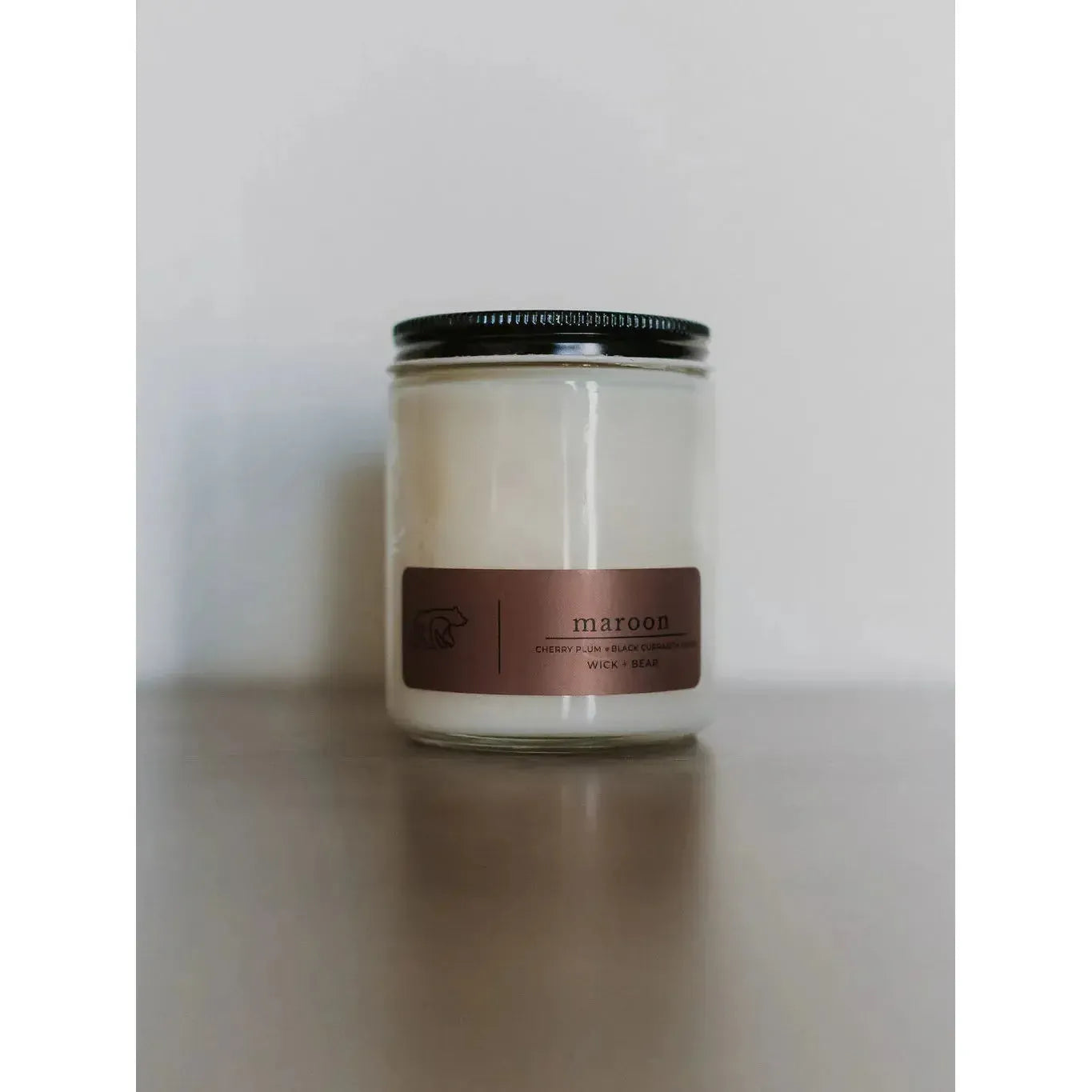 MAROON 9OZ CANDLE-HOME-WICK + BEAR-JB Evans Fashions & Footwear