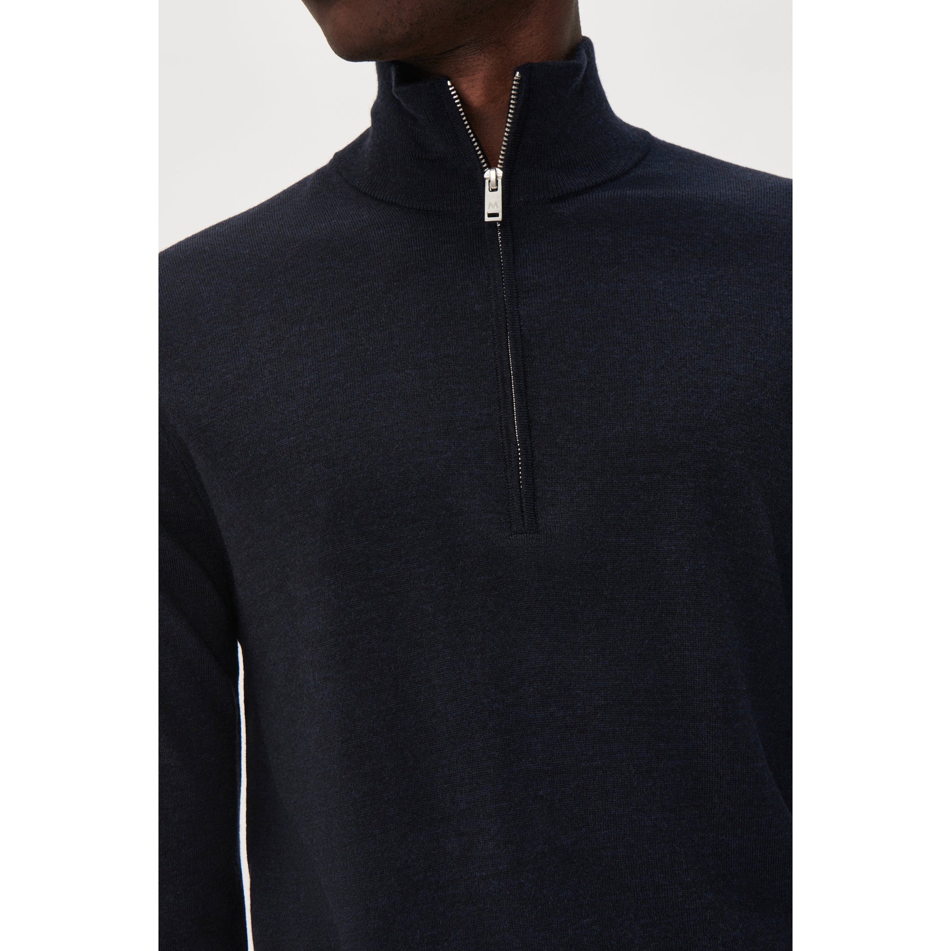 MASON 1/4 ZIP MERINO KNIT-MENS SWEATERS & KNITS-MATINIQUE-JB Evans Fashions & Footwear