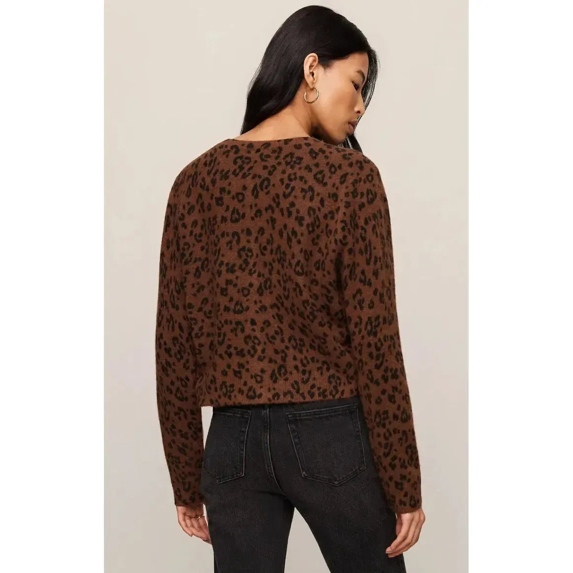 MEDINA LEOPARD CARDIGAN-LADIES SWEATERS & KNITS-Z SUPPLY-JB Evans Fashions & Footwear