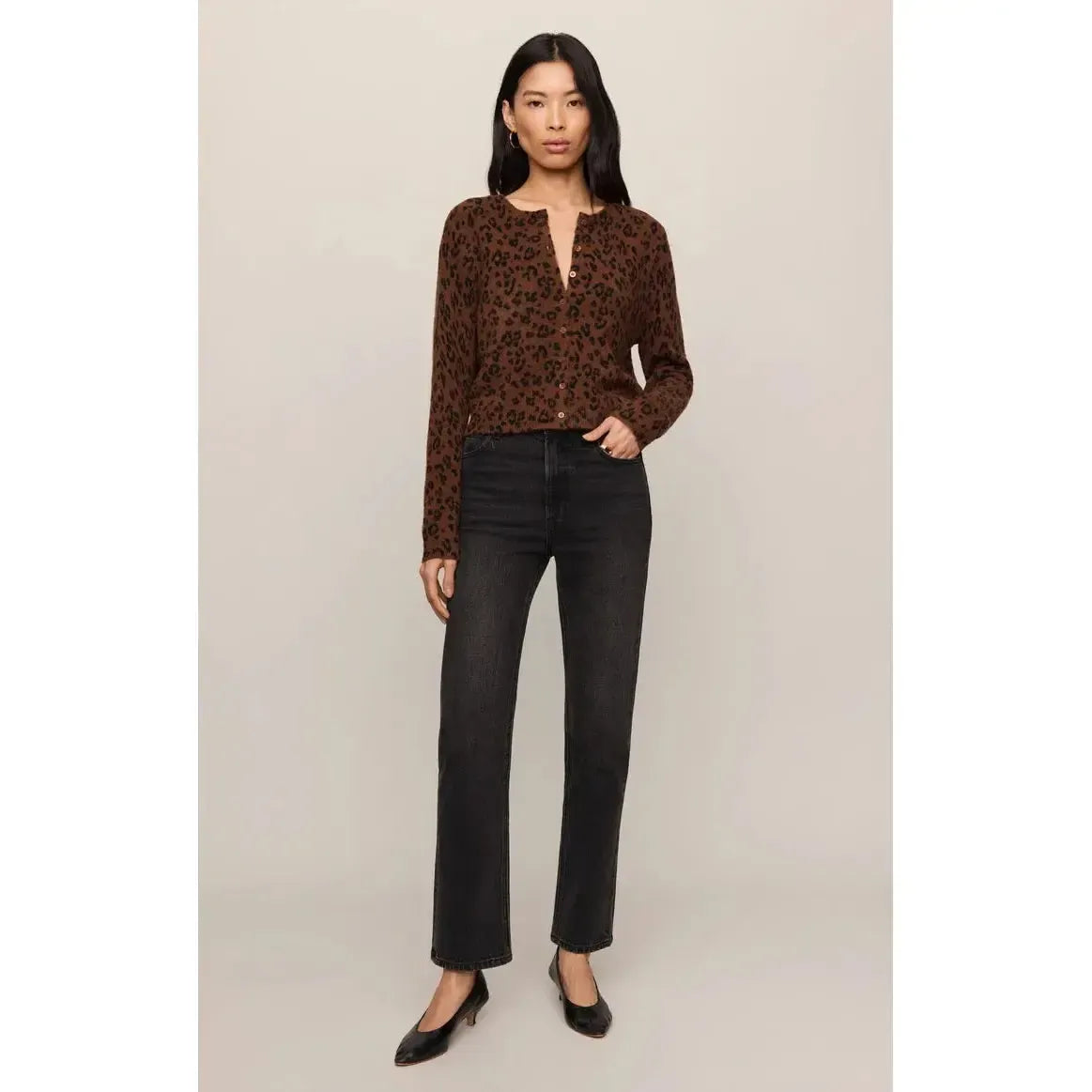 MEDINA LEOPARD CARDIGAN-LADIES SWEATERS & KNITS-Z SUPPLY-JB Evans Fashions & Footwear
