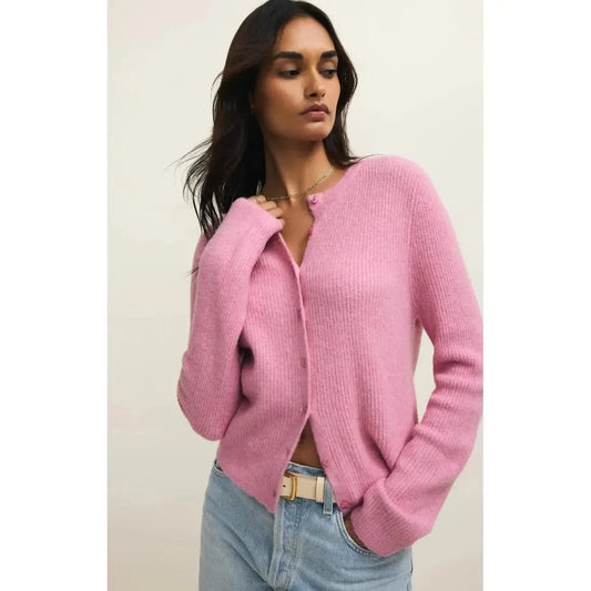 MEDINA RIB CARDIGAN-LADIES SWEATERS & KNITS-Z SUPPLY-JB Evans Fashions & Footwear