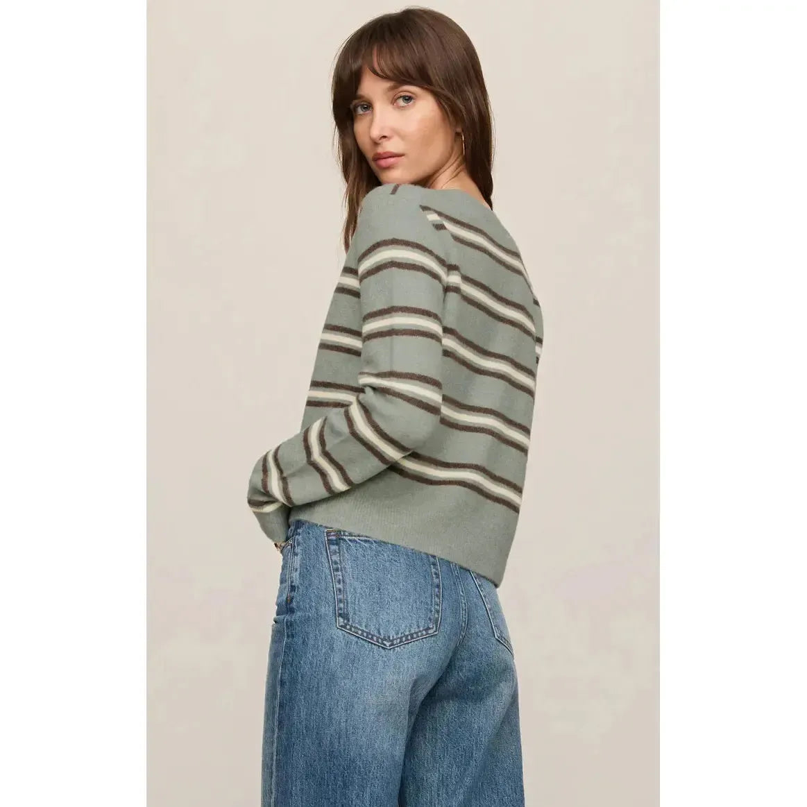 MEDINA STRIPE CARDIGAN-LADIES SWEATERS & KNITS-Z SUPPLY-JB Evans Fashions & Footwear