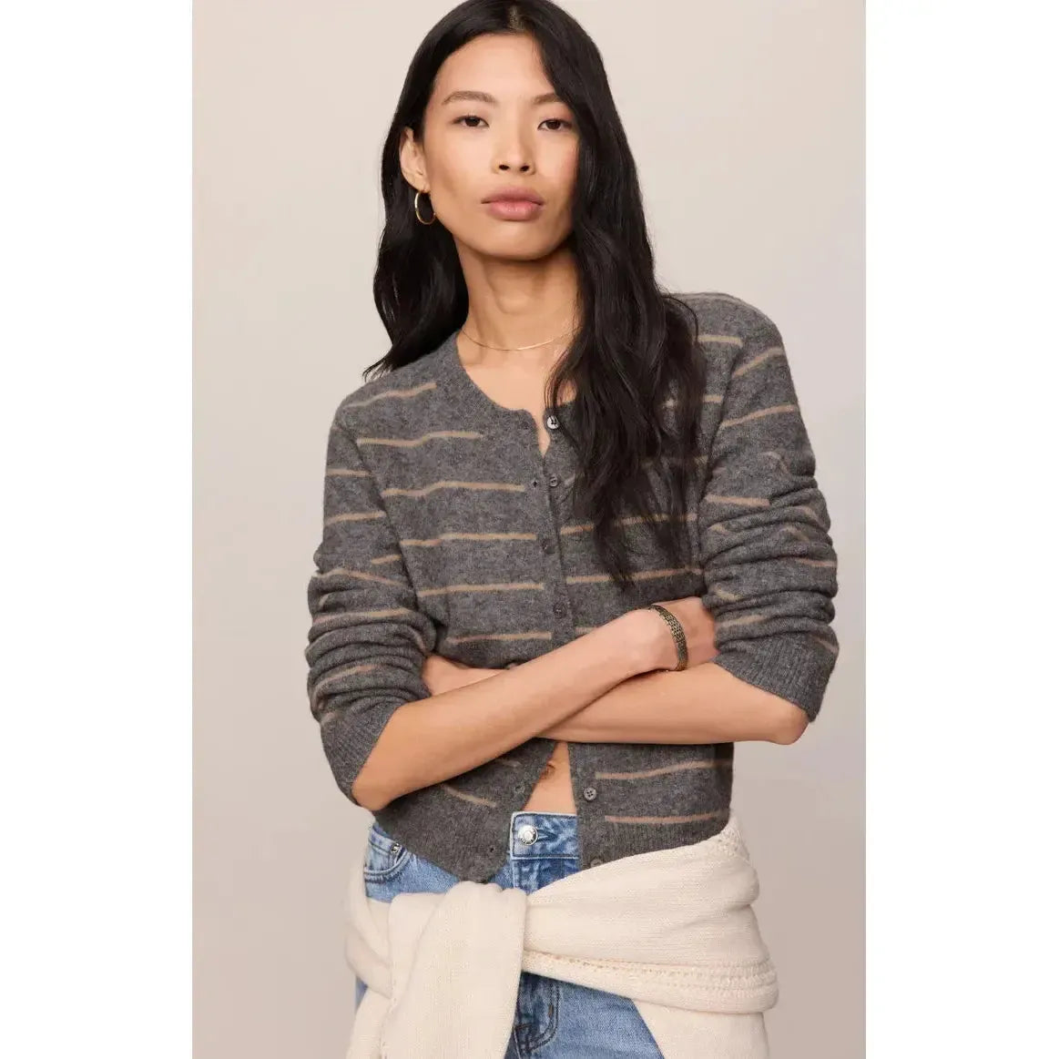 MEDINA STRIPE CARDIGAN-LADIES SWEATERS & KNITS-Z SUPPLY-JB Evans Fashions & Footwear