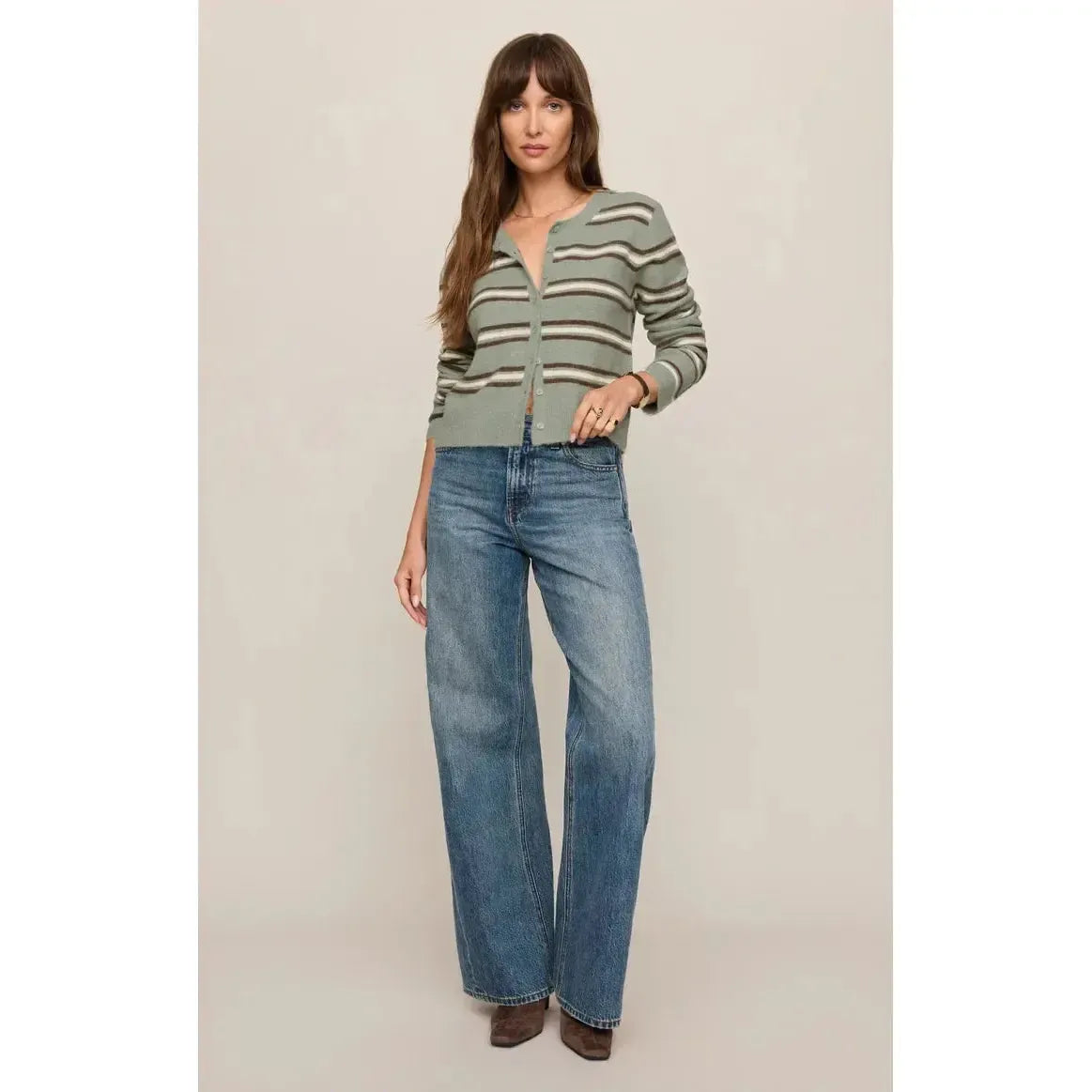 MEDINA STRIPE CARDIGAN-LADIES SWEATERS & KNITS-Z SUPPLY-JB Evans Fashions & Footwear