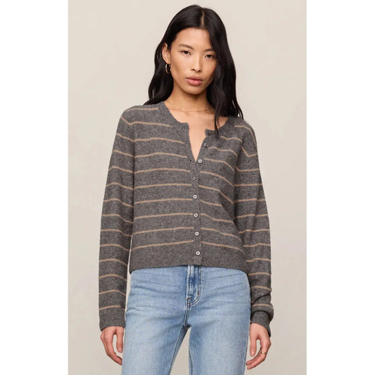 MEDINA STRIPE CARDIGAN-LADIES SWEATERS & KNITS-Z SUPPLY-JB Evans Fashions & Footwear