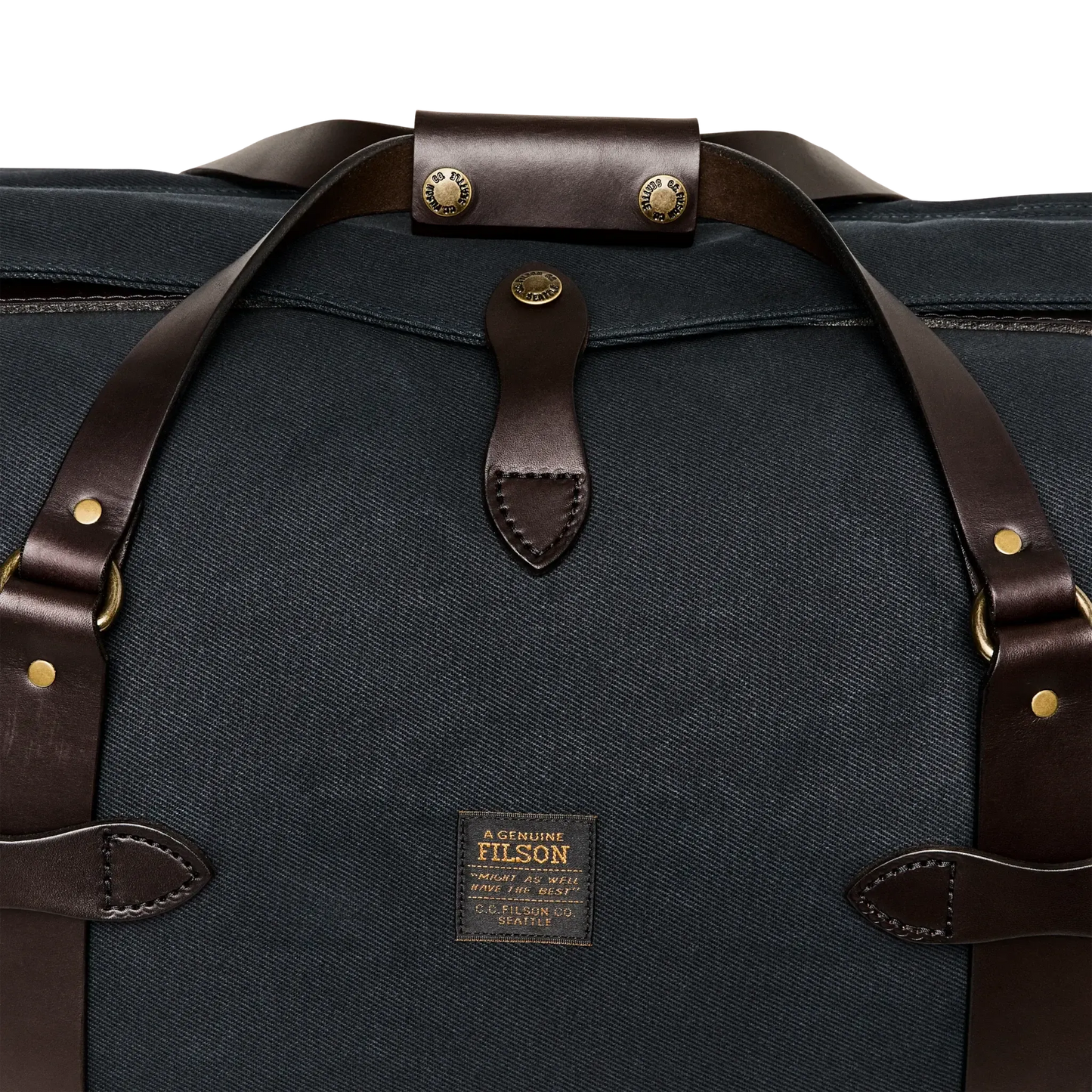 MEDIUM DUFFLE NAVY-TRAVEL ACCESSORIES-FILSON-JB Evans Fashions & Footwear