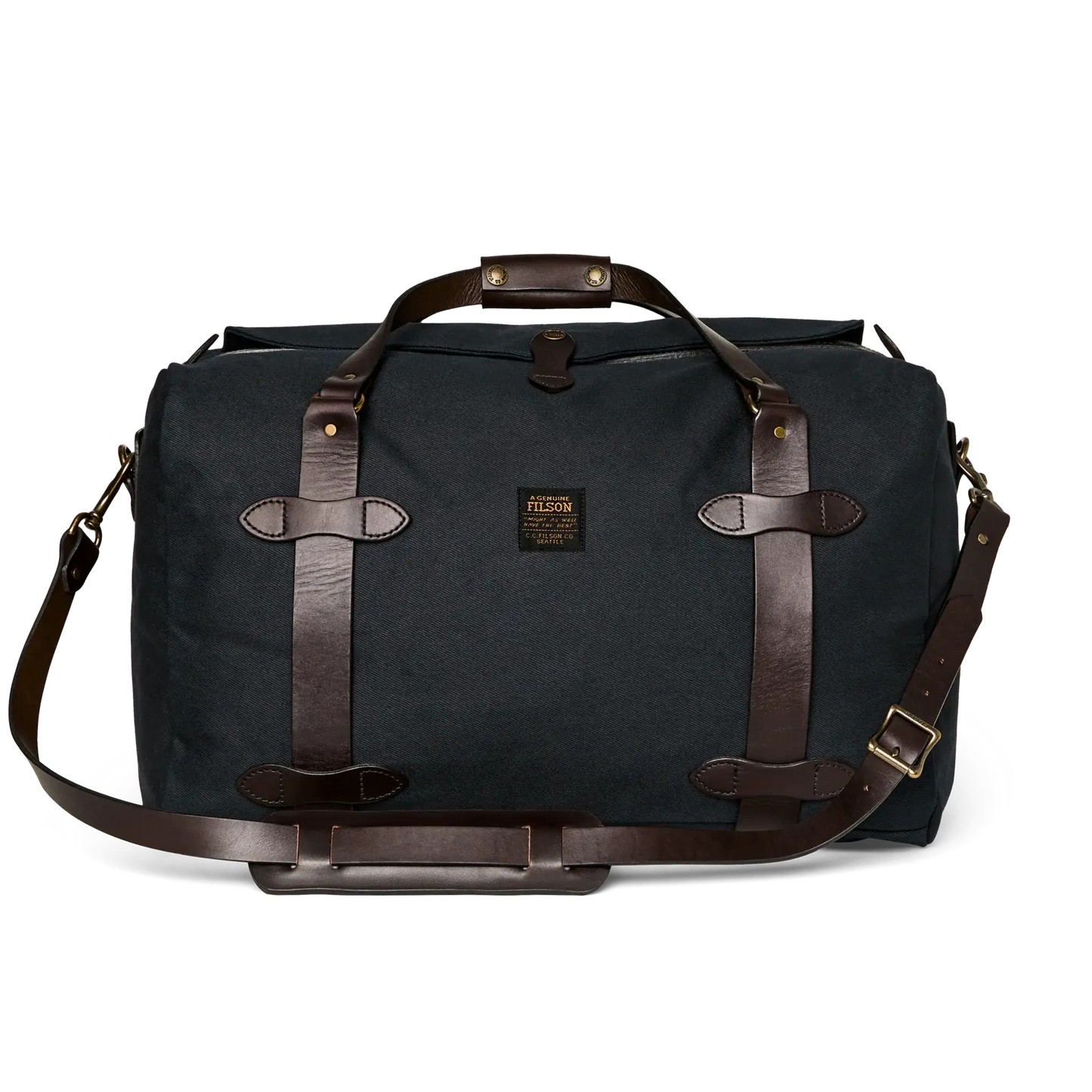 MEDIUM DUFFLE NAVY-TRAVEL ACCESSORIES-FILSON-JB Evans Fashions & Footwear