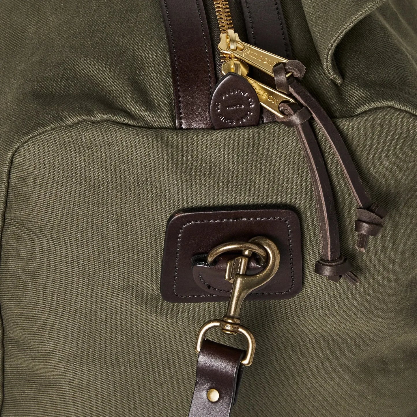 MEDIUM DUFFLE OTTER GREEN-TRAVEL ACCESSORIES-FILSON-JB Evans Fashions & Footwear