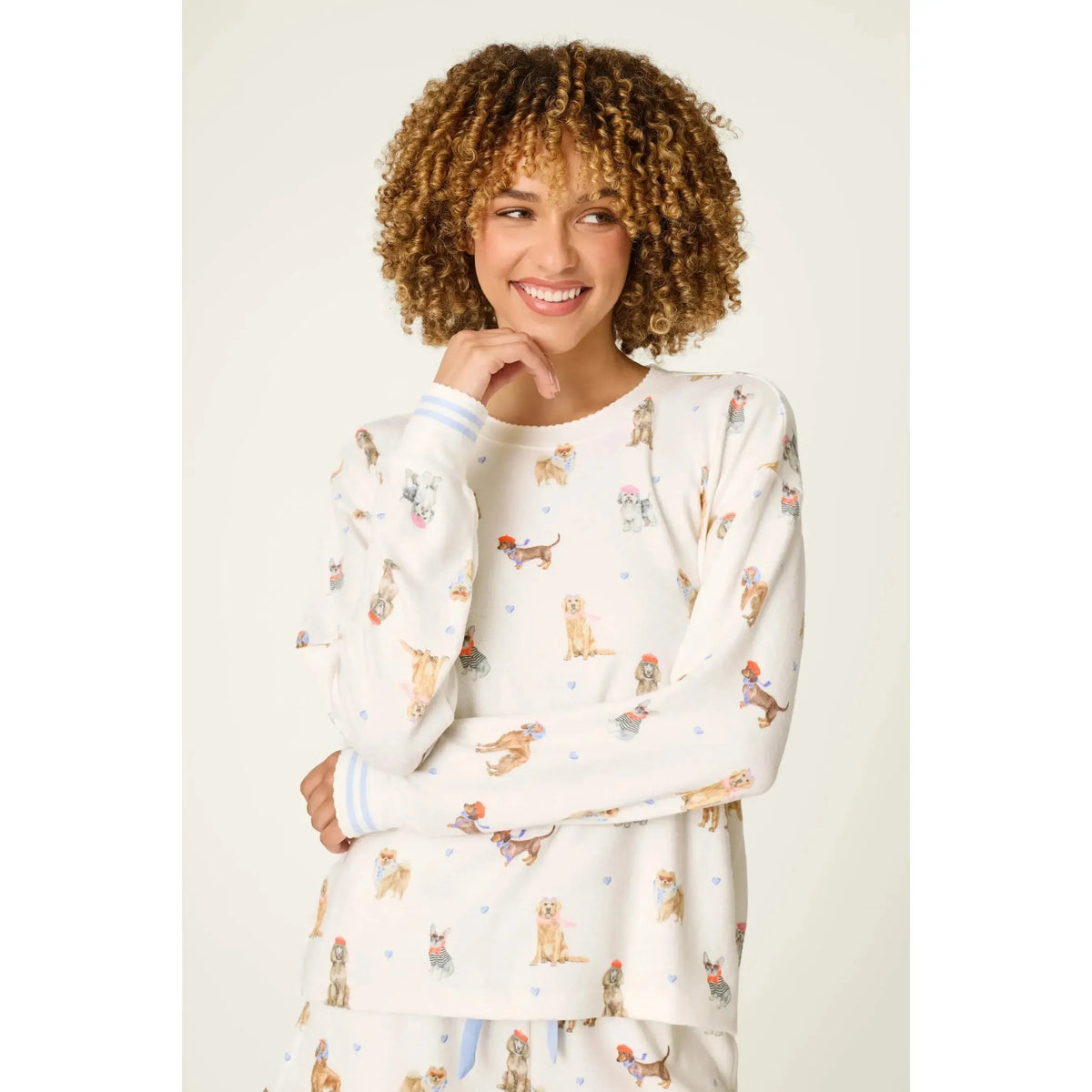 MEET IN PAWRIS PJ SET-LADIES LOUNGE & SLEEPWEAR-PJ SALVAGE-JB Evans Fashions & Footwear