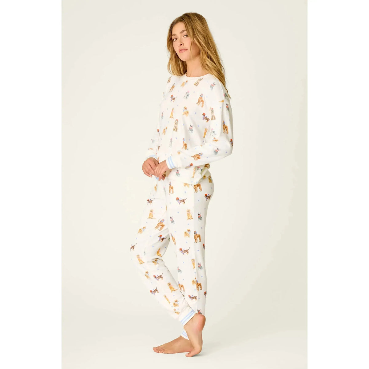 MEET IN PAWRIS PJ SET-LADIES LOUNGE & SLEEPWEAR-PJ SALVAGE-JB Evans Fashions & Footwear