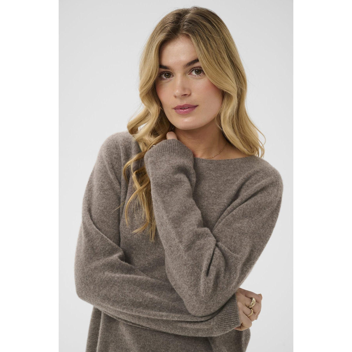 MELA SWEATER-LADIES SWEATERS & KNITS-CREAM-JB Evans Fashions & Footwear