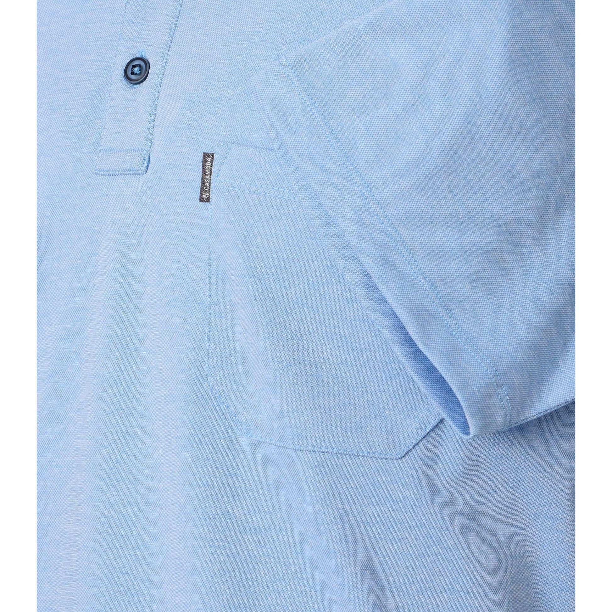MENS STRETCH PIQUE POLO WITH TIPPING-MENS T-SHIRTS & POLO'S-CASA C MODA-JB Evans Fashions & Footwear