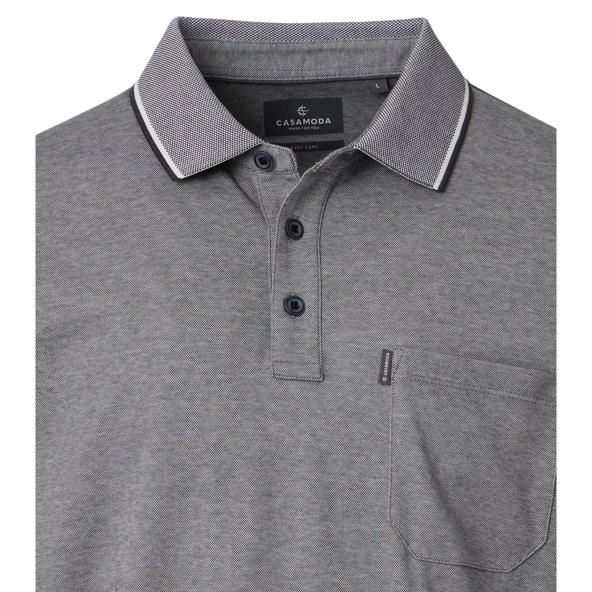 MENS STRETCH PIQUE POLO WITH TIPPING-MENS T-SHIRTS & POLO'S-CASA C MODA-JB Evans Fashions & Footwear