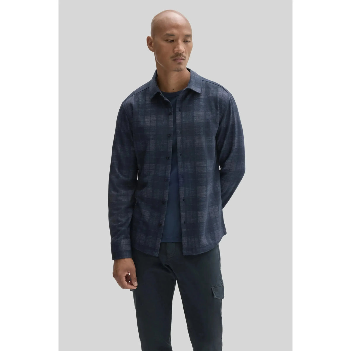 METEOR LS KNIT SHIRT-MENS SHIRTS-ROBERT BARAKETT-JB Evans Fashions & Footwear