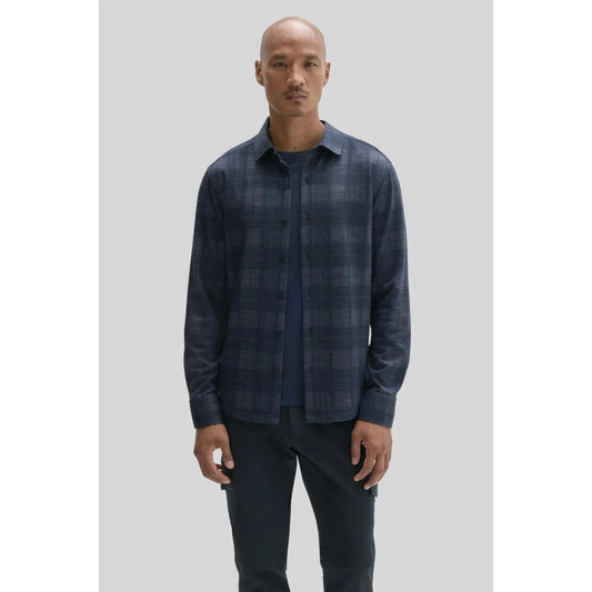 METEOR LS KNIT SHIRT-MENS SHIRTS-ROBERT BARAKETT-JB Evans Fashions & Footwear