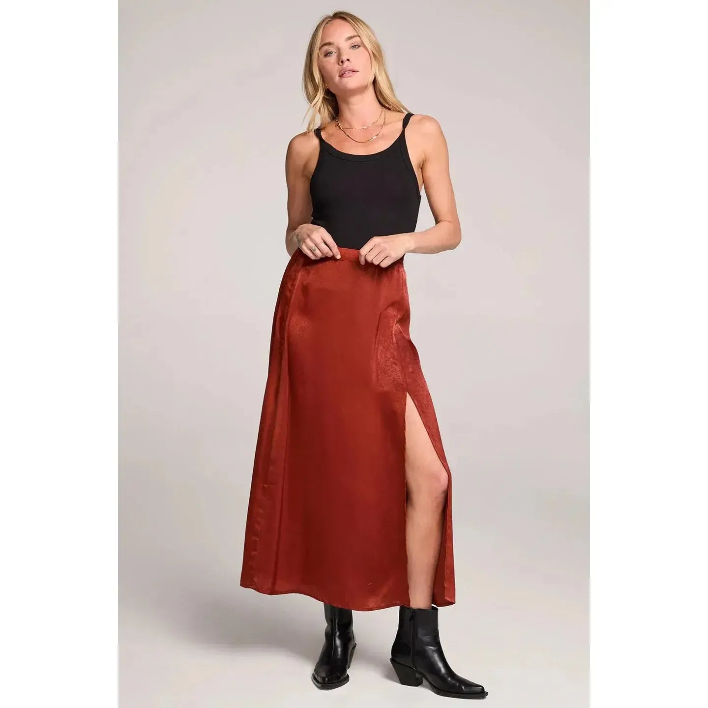 MIDI SKIRT-SKIRTS-SALTWATER-JB Evans Fashions & Footwear