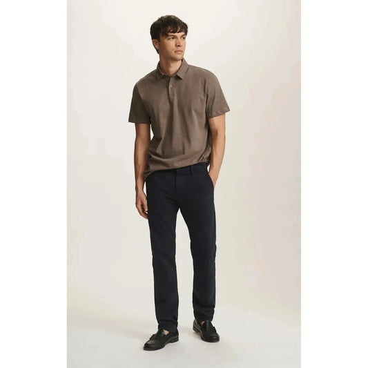 MILTON DARK NAVY CASUAL TWILL-MENS PANTS-MAVI-JB Evans Fashions & Footwear