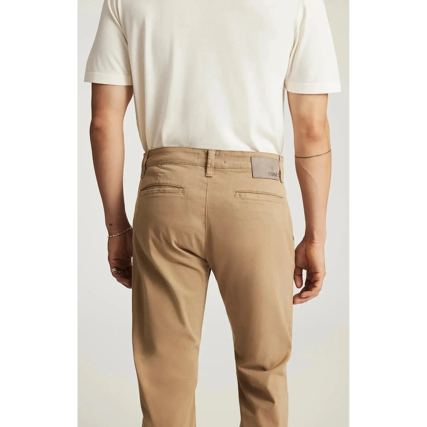 MILTON KHAKI CASUAL TWILL-MENS PANTS-MAVI-JB Evans Fashions & Footwear