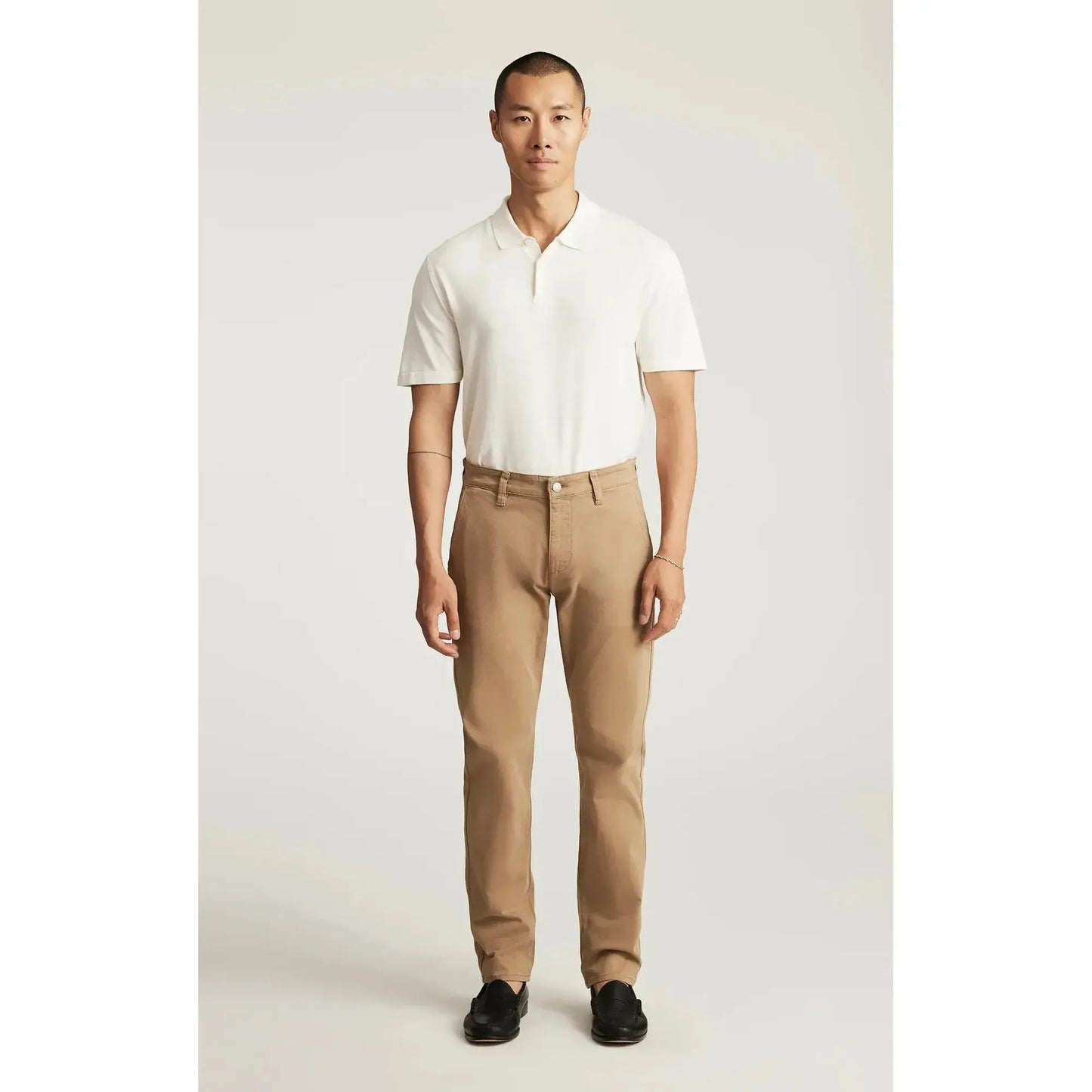 MILTON KHAKI CASUAL TWILL-MENS PANTS-MAVI-JB Evans Fashions & Footwear