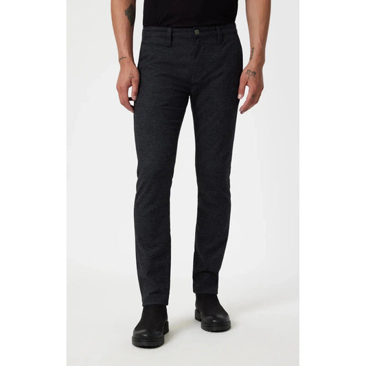 MILTON NAVY HERRINGBONE-MENS PANTS-MAVI-JB Evans Fashions & Footwear