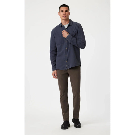 MILTON OAK LUXE TWILL-MENS PANTS-MAVI-JB Evans Fashions & Footwear