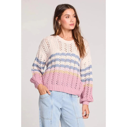 MIMI SWEATER-LADIES SWEATERS & KNITS-SALTWATER-JB Evans Fashions & Footwear