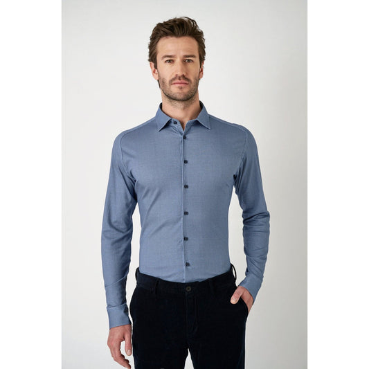 MINI PATTERN KENT COLLAR-MENS SHIRTS-DESOTO-JB Evans Fashions & Footwear