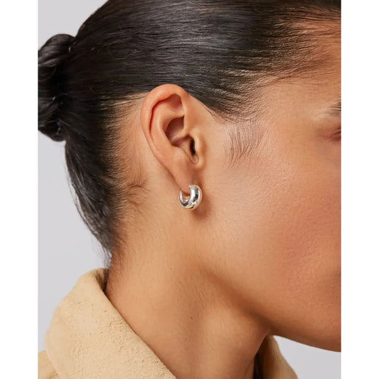 MINI TOME HOOP EARRINGS-LADIES ACCESSORIES-JENNY BIRD-JB Evans Fashions & Footwear