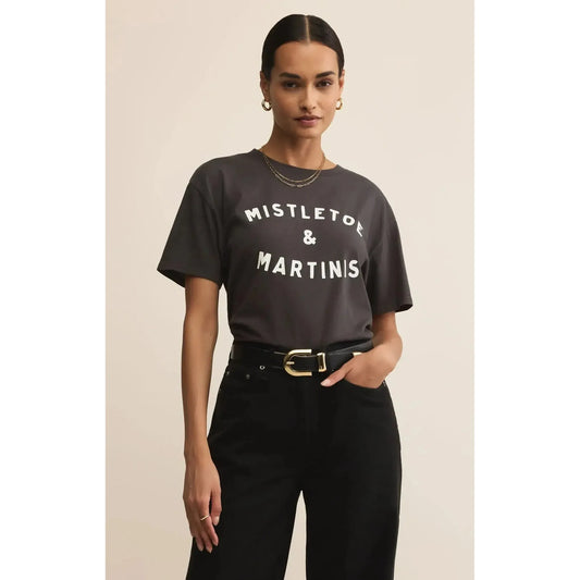 MISTLETOE BOYFRIEND TEE-LADIES T-SHIRTS & TANKS-Z SUPPLY-JB Evans Fashions & Footwear