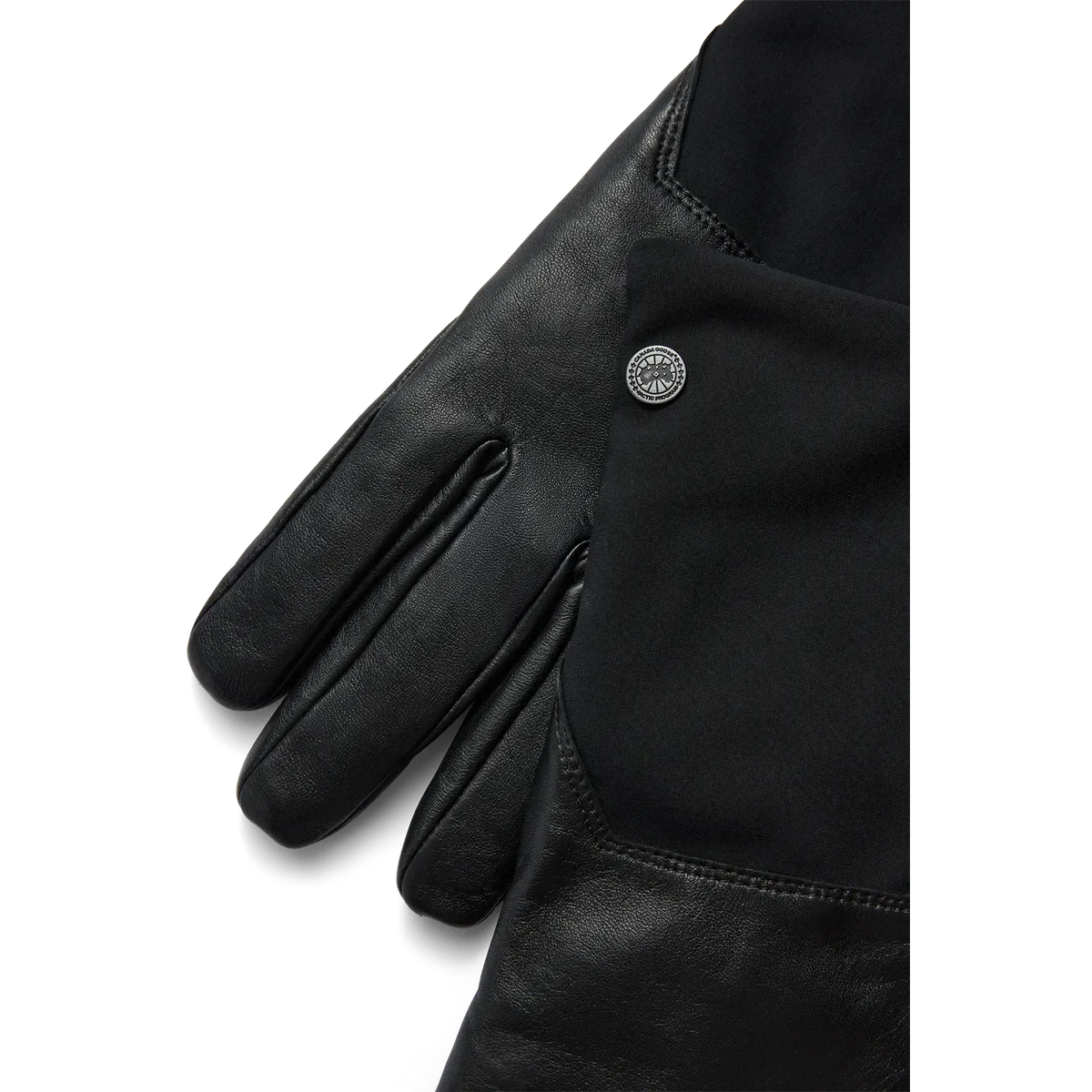 MIXED MEDIA GLOVE - BLACK-LADIES ACCESSORIES-CANADA GOOSE-JB Evans Fashions & Footwear