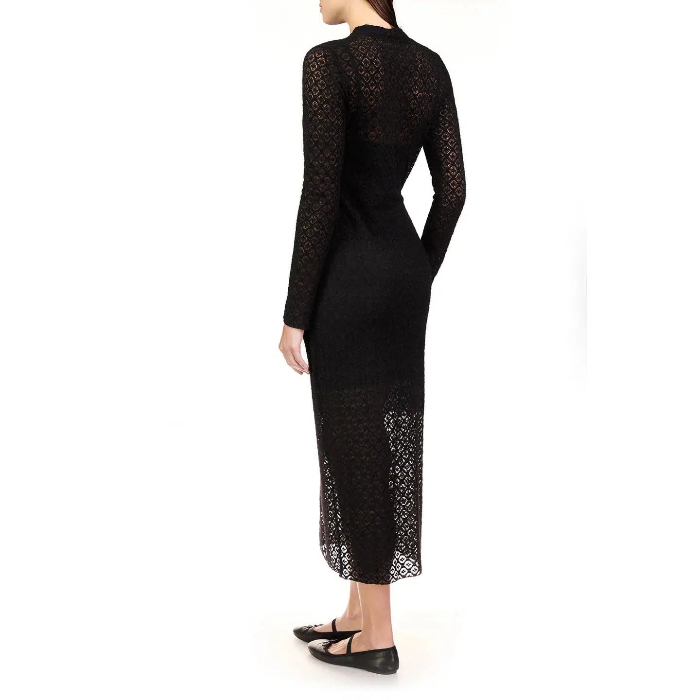 MOCK NECK LACE DRESS-LADIES DRESSES & JUMPERS-SANCTUARY-JB Evans Fashions & Footwear