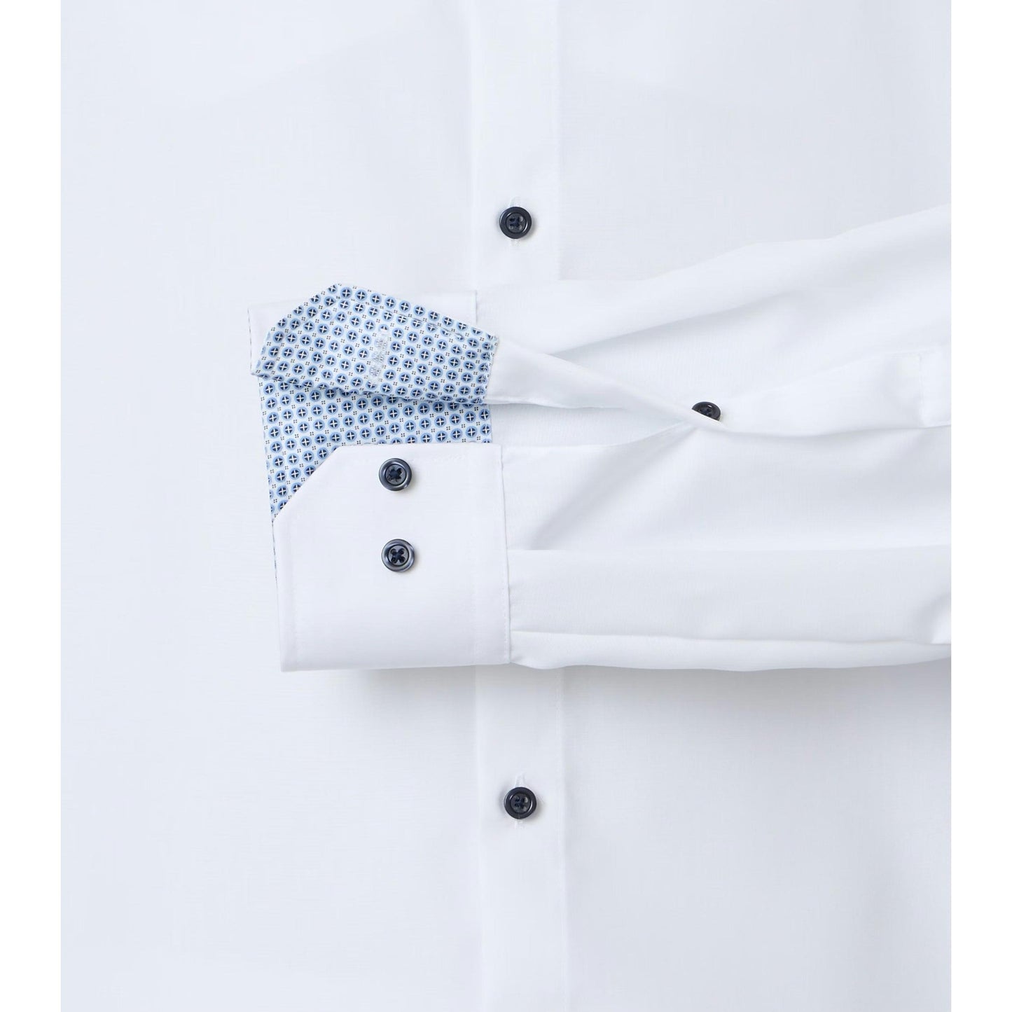 MODERN FIT BLACK BUTTON-MENS DRESS SHIRTS-VENTI-JB Evans Fashions & Footwear